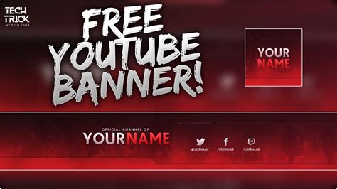 banner creator for youtube
